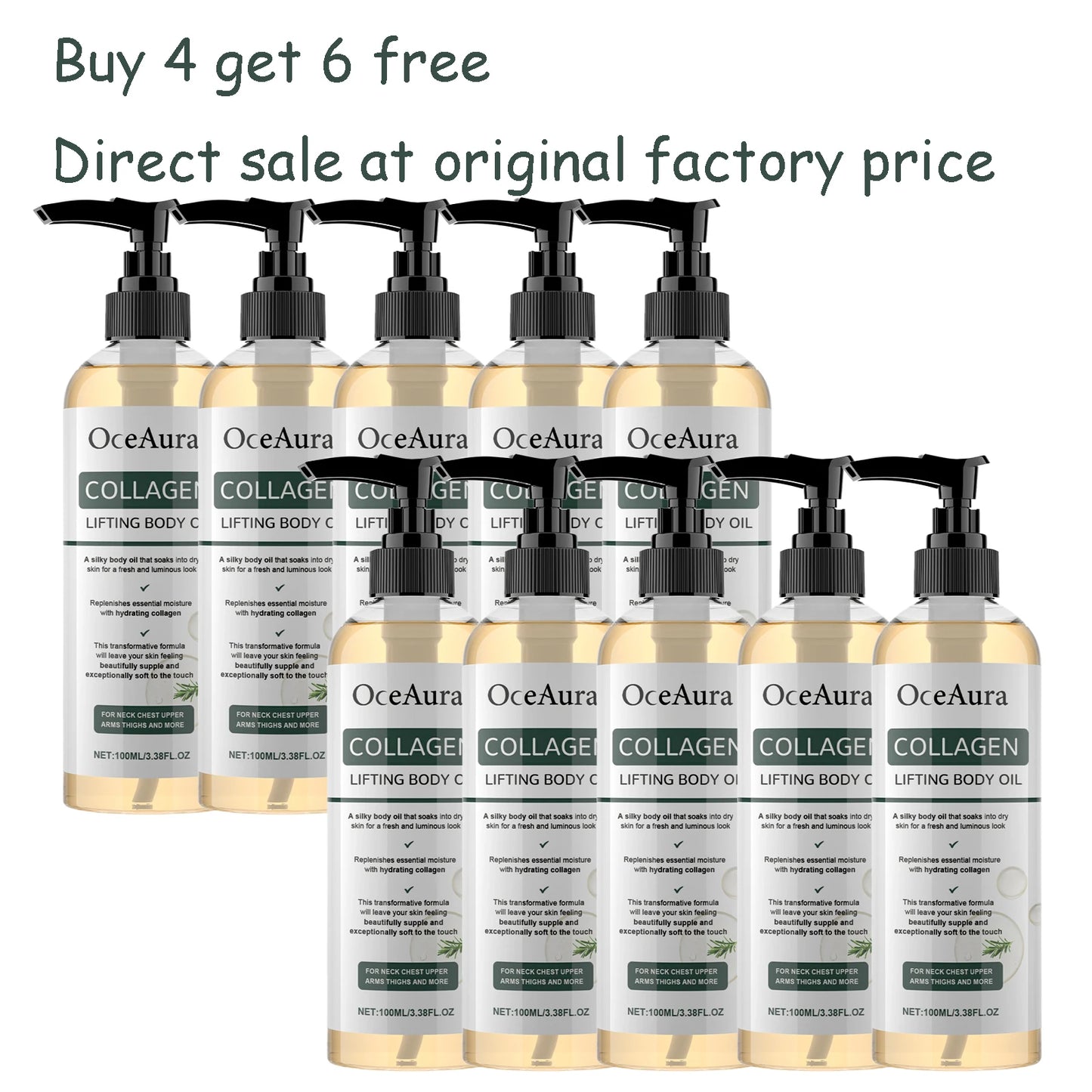 Collagen Body Essence Oil – Moisturizing & Skin Elasticity Care 100ml