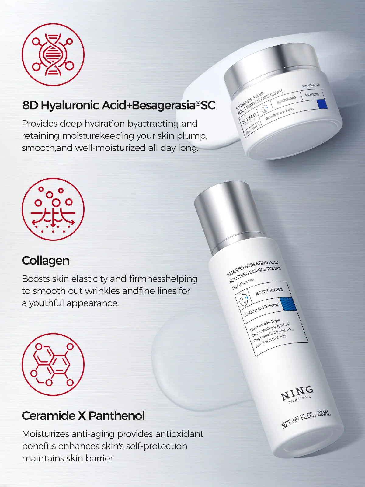 Tembusu Essence 8-Step Skin Care Set – Cleanser, Serum, Mask & Treatment