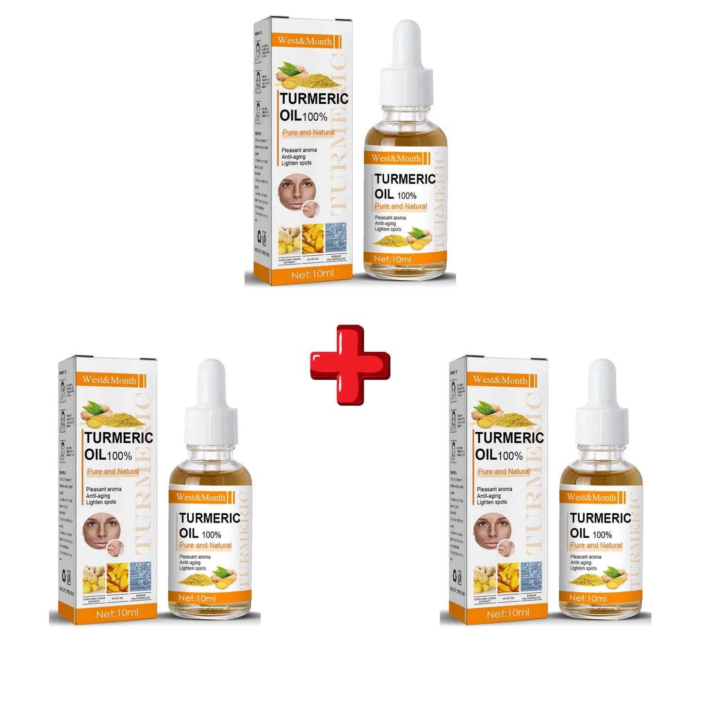 Turmeric Face Serum Oil – Brightening & Hydrating Skin Care