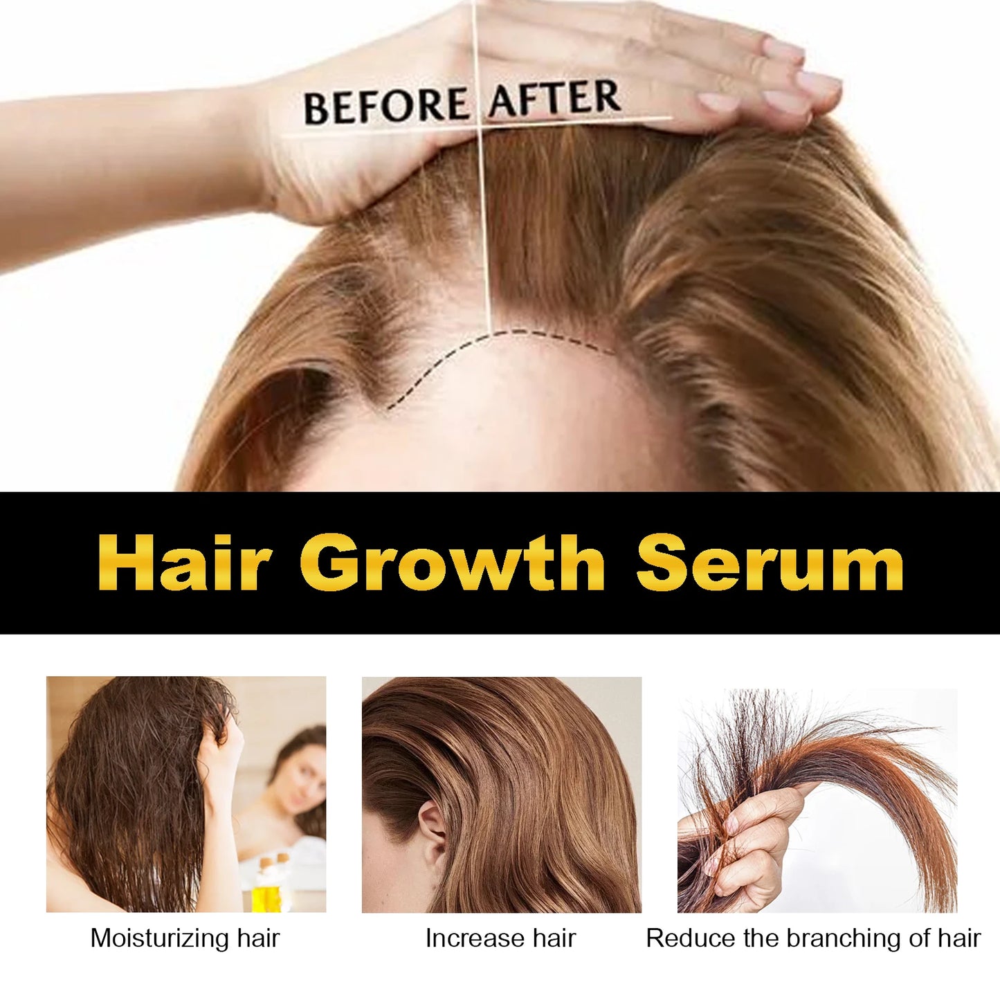 Hoegoa Castor Oil Hair Thickening Serum (30ml)
