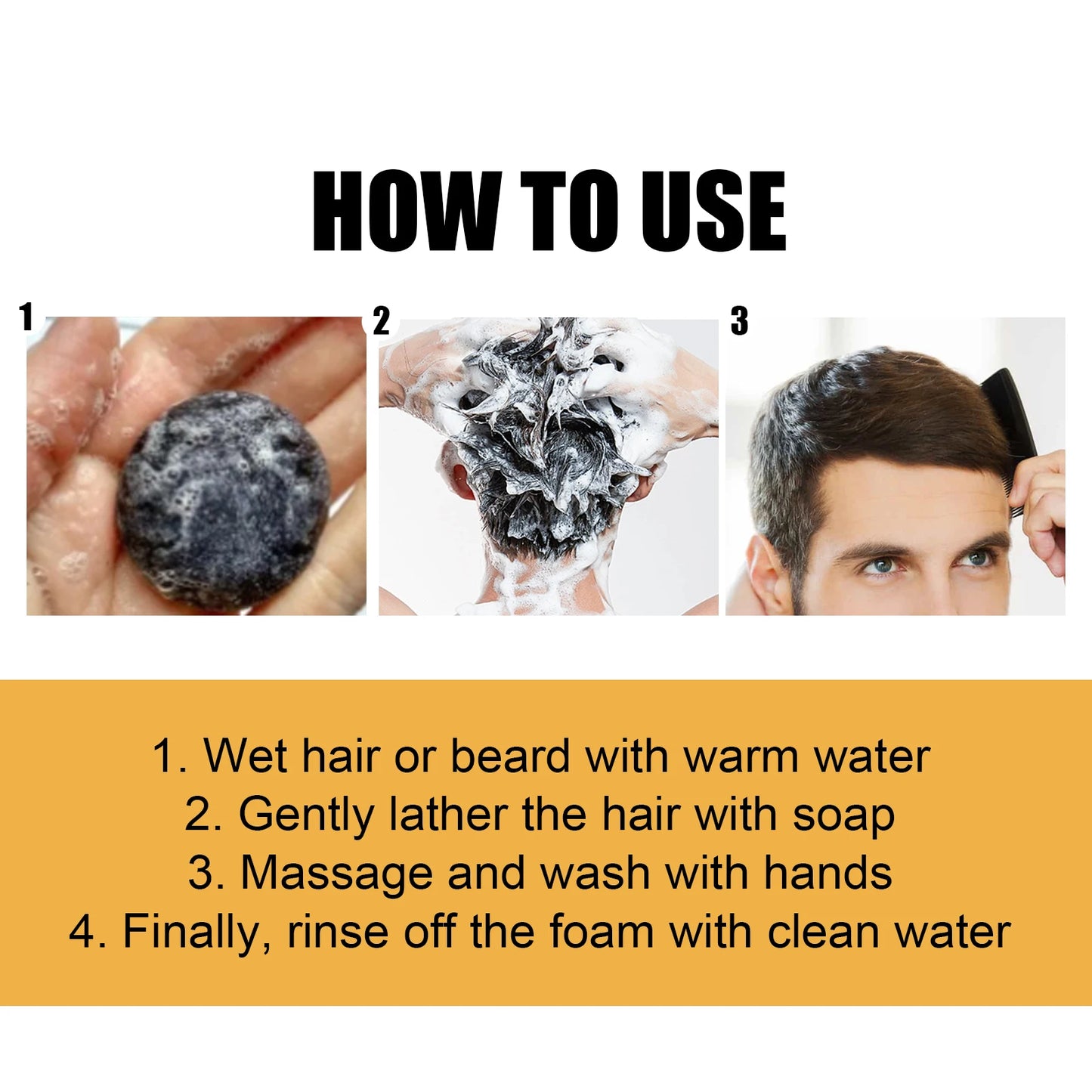 Black Soap Shampoo – Nourishing Hair & Scalp Care