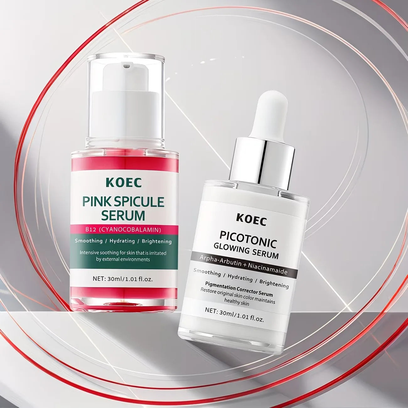Brightening Serum Duo 2-in-1 – Alpha Arbutin & Niacinamide Hydrating Care
