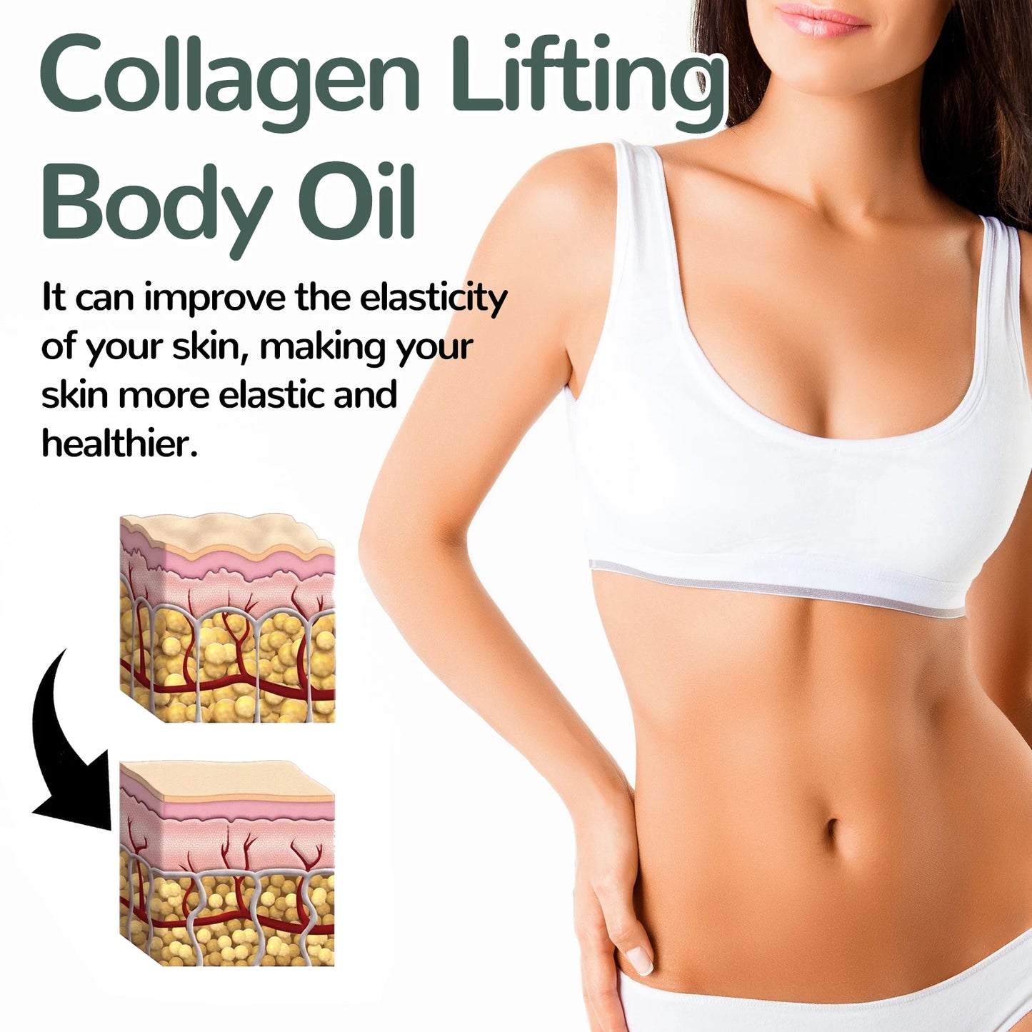 Collagen Body Essence Oil – Moisturizing & Skin Elasticity Care 100ml