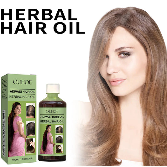 Ouhoe Herbal Hair Care Oil – Scalp Nourishing & Strengthening Treatment