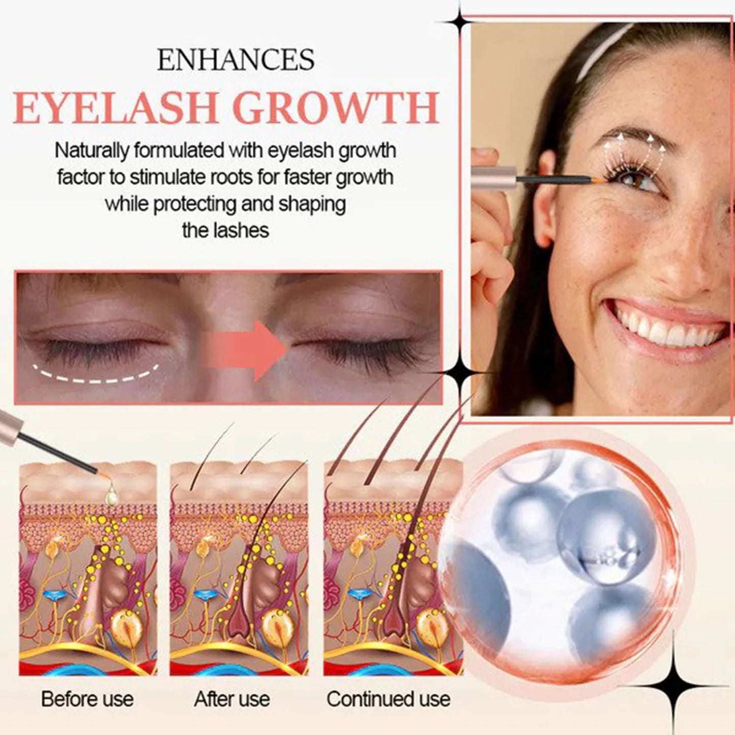 Eelhoe Eyelash Serum – Strengthening & Nourishing Lash Care (3ml)