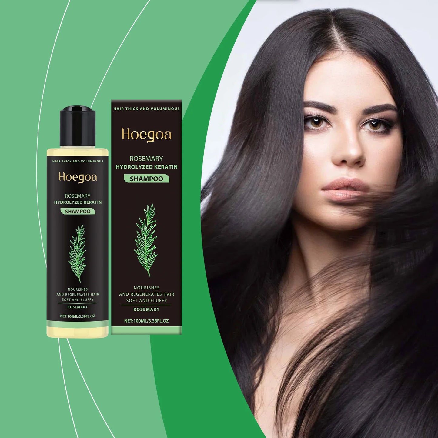 Rosemary Thickening Shampoo – Volume & Strengthening Hair Care