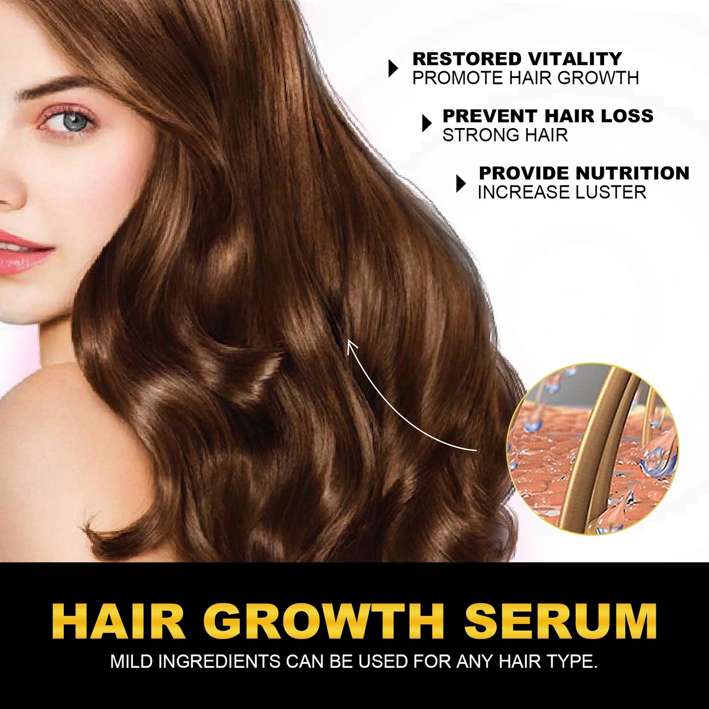 Hoegoa Castor Oil Hair Thickening Serum (30ml)