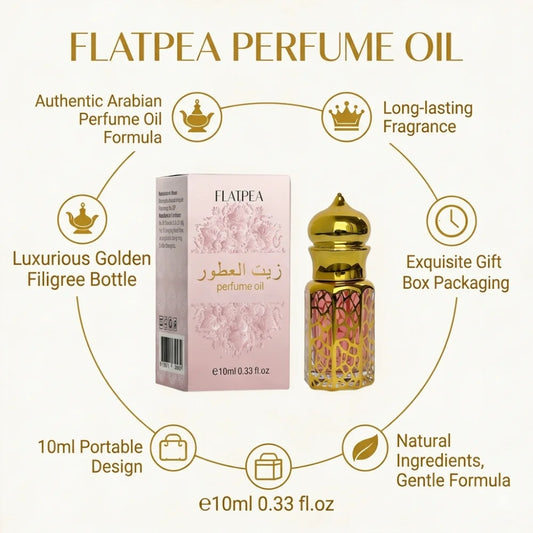 Luxury Arabian Perfume Oil for Women – Orchid & Vanilla Fragrance (10ml)