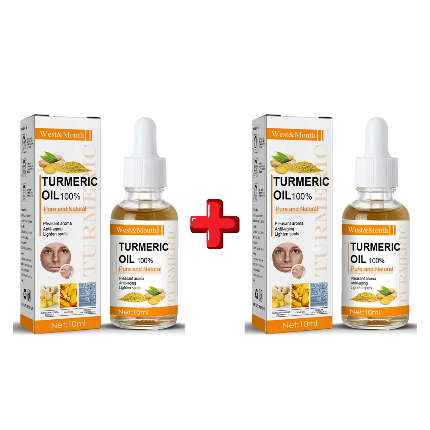 Turmeric Face Serum Oil – Brightening & Hydrating Skin Care