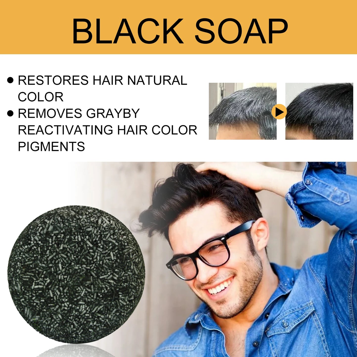 Black Soap Shampoo – Nourishing Hair & Scalp Care