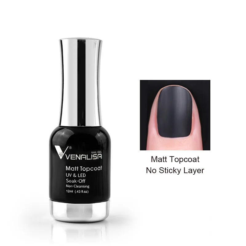 VENALISA Gel Nail Polish Set – 120 Colors UV/LED Soak Off 12ml