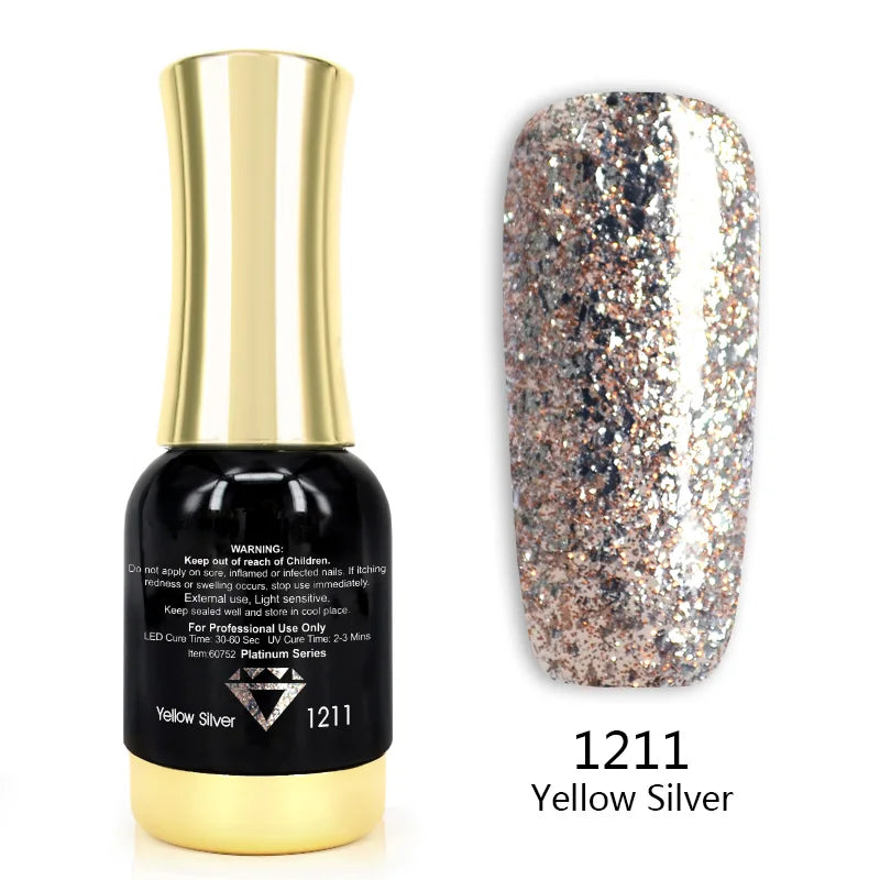 VENALISA Gel Nail Polish Set – 120 Colors UV/LED Soak Off 12ml