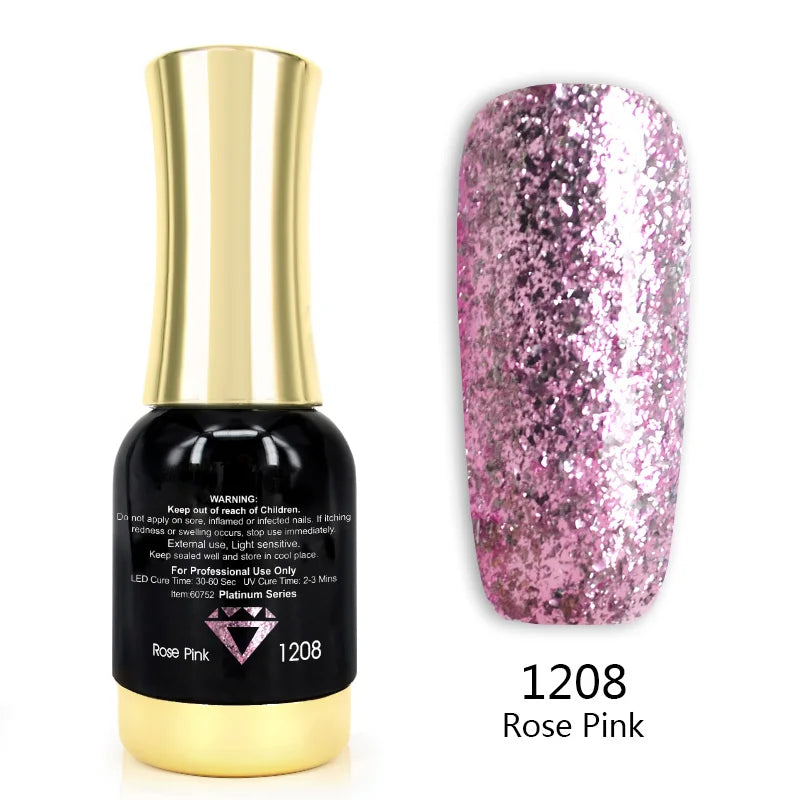 VENALISA Gel Nail Polish Set – 120 Colors UV/LED Soak Off 12ml