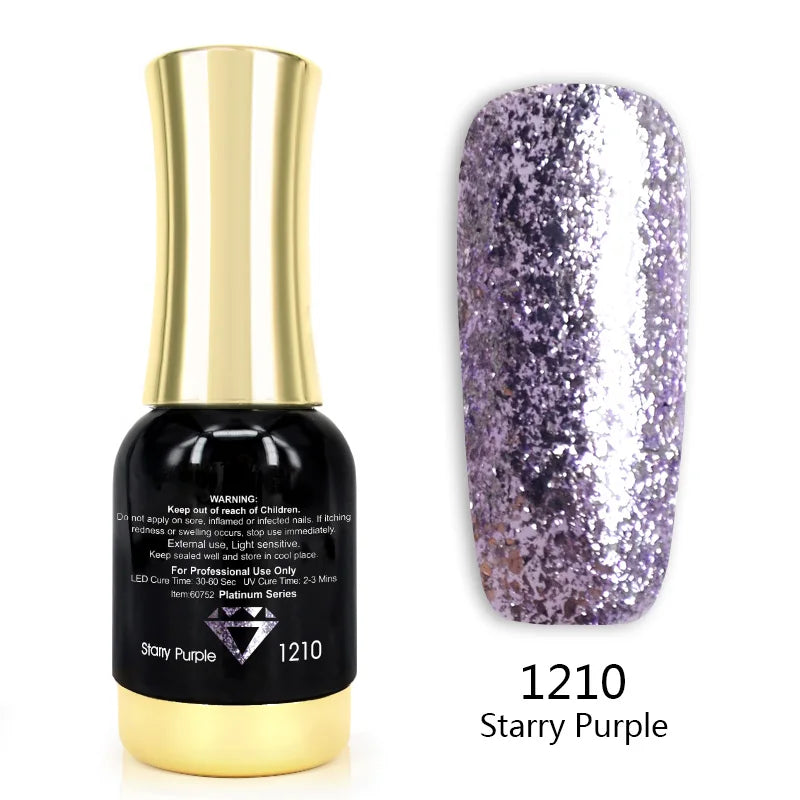 VENALISA Gel Nail Polish Set – 120 Colors UV/LED Soak Off 12ml