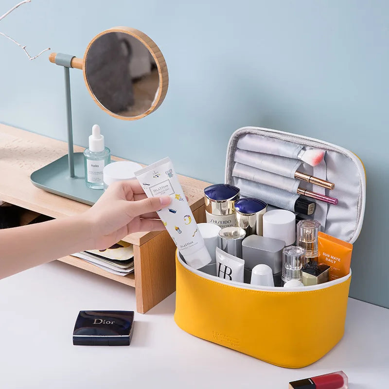 Essential Travel Cosmetic Makeup Organizer Bag