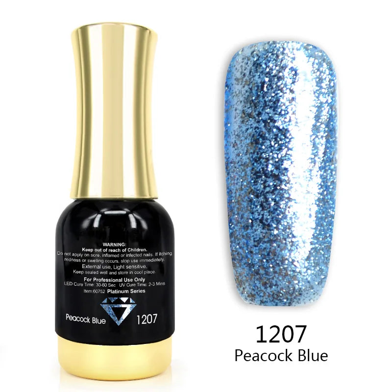 VENALISA Gel Nail Polish Set – 120 Colors UV/LED Soak Off 12ml