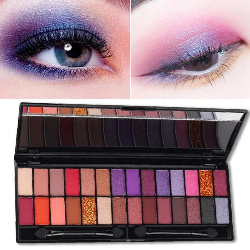 Surnelia Essentials: 28-Color Nude Eyeshadow Professional Palette