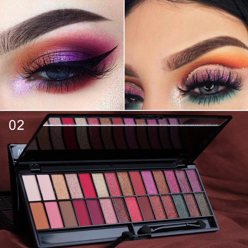 Surnelia Essentials: 28-Color Nude Eyeshadow Professional Palette