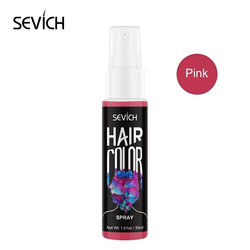 Temporary Hair Color Spray – Washable One-Time Hair Dye