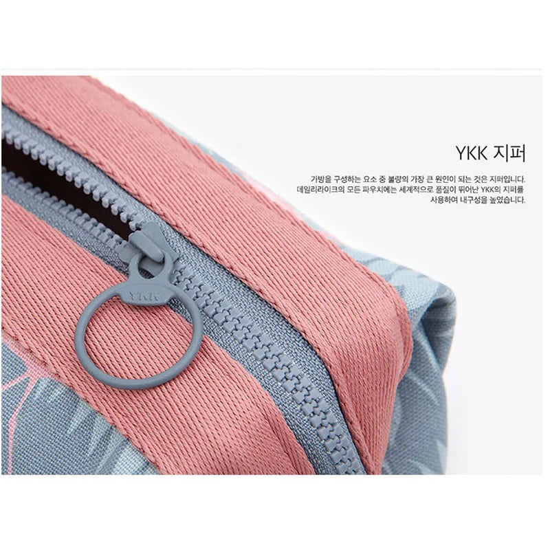 Waterproof Flamingo Cosmetic Bag – Travel Makeup Organizer