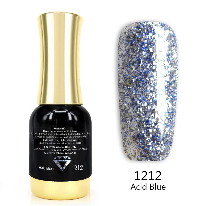 VENALISA Gel Nail Polish Set – 120 Colors UV/LED Soak Off 12ml