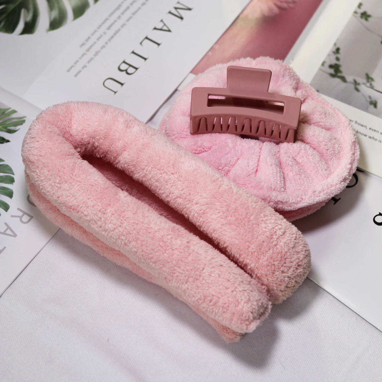 Heatless Velvet Curling Headband – Overnight Hair Curler