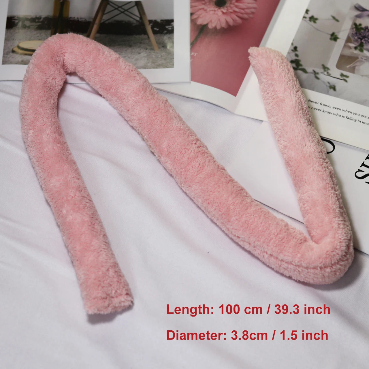 Heatless Velvet Curling Headband – Overnight Hair Curler