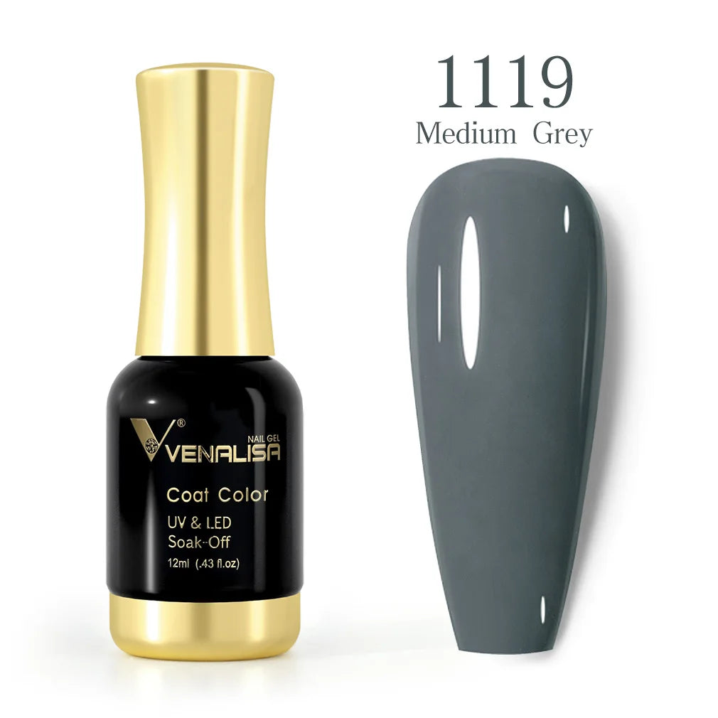 VENALISA Gel Nail Polish Set – 120 Colors UV/LED Soak Off 12ml