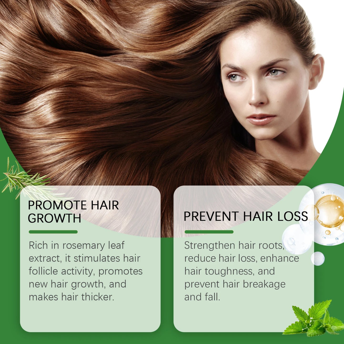 Rosemary & Rice Water Hair Growth Spray – Scalp Hydrating Care