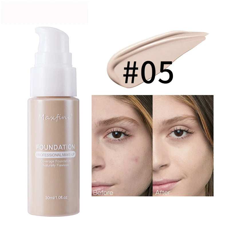 Liquid Foundation Concealer – Waterproof & Long Lasting