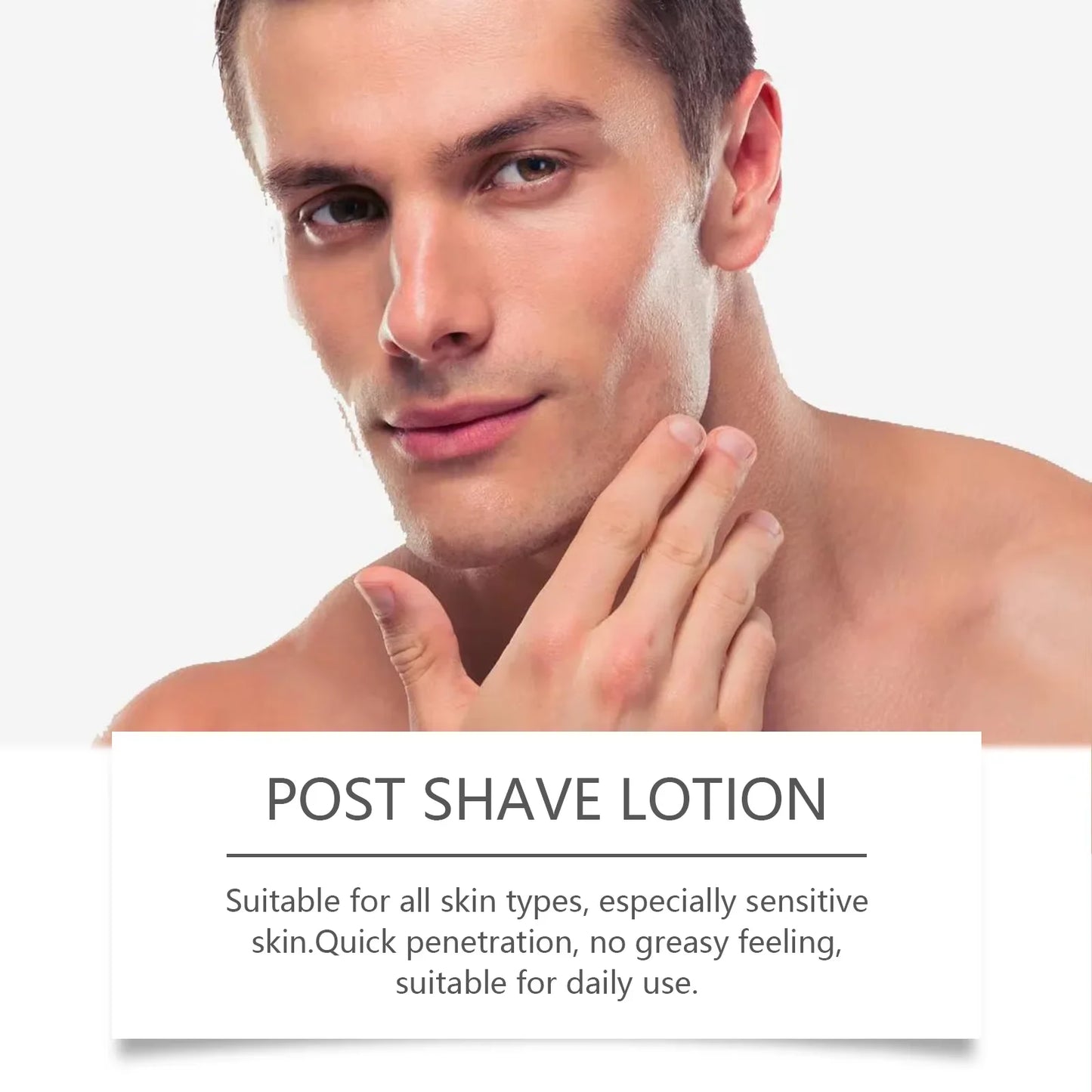 HydraSmooth: Hyaluronic Aftershave & Beard Care Lotion