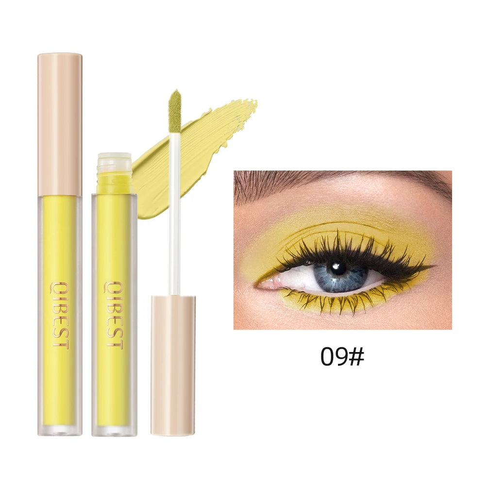 QIBEST Matte Liquid Shadow Collection – 8-Stick Set, Dual-Use for Eyes & Cheeks