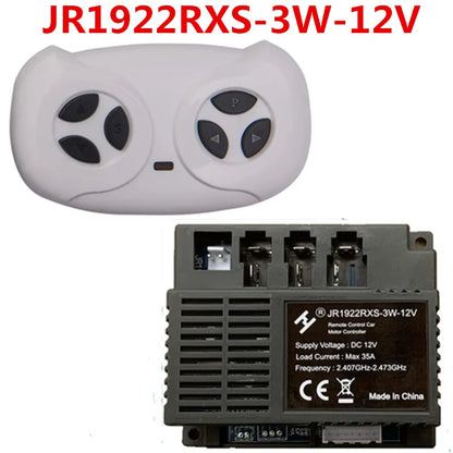 JR1630RX 12V / JR-RX-12V Remote Control and Receiver (Optional) Of Children's Electric Car Bluetooth Ride On Car Parts