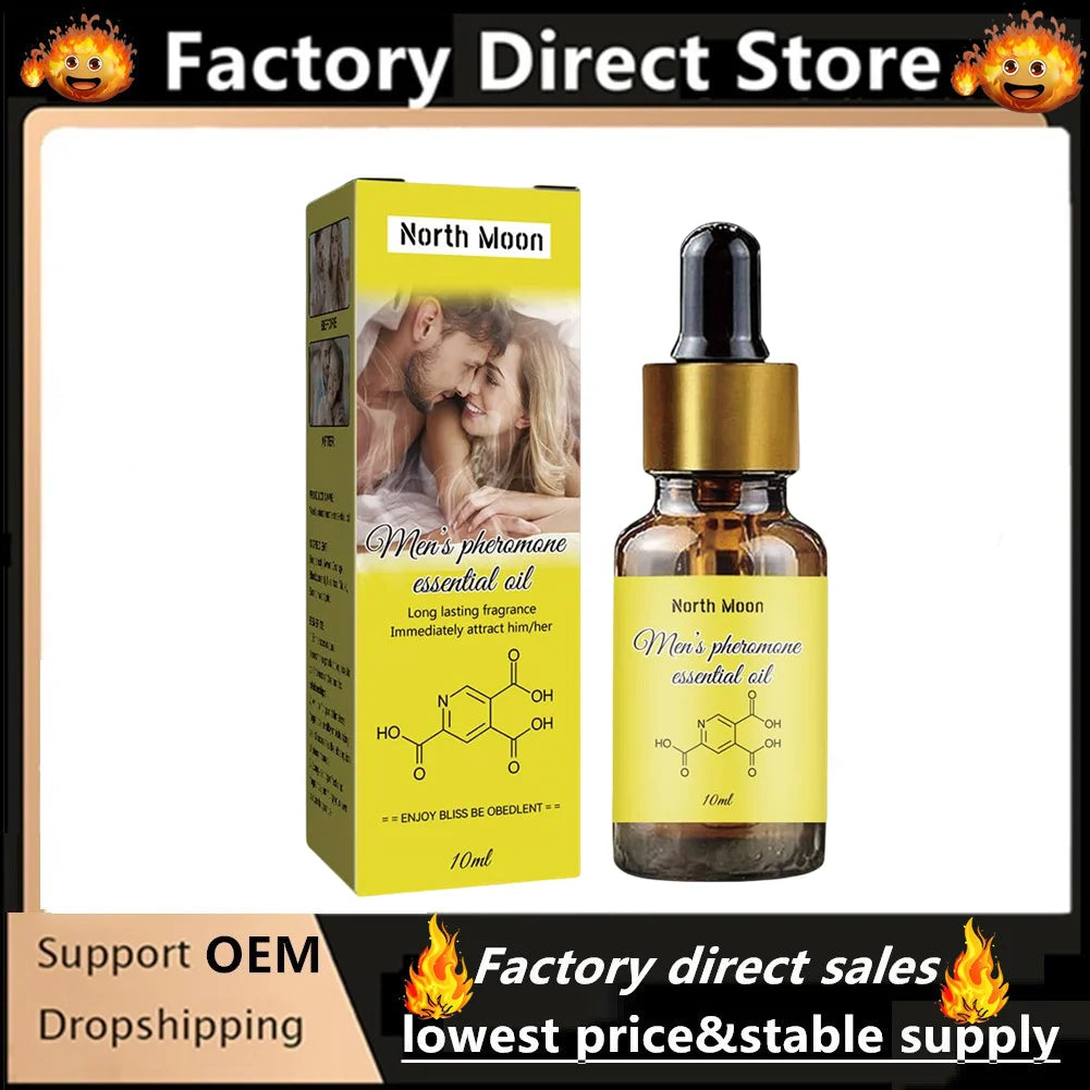 Men Pheromone Perfume Oil Set – Intense Fragrance (1/3/5PCS)