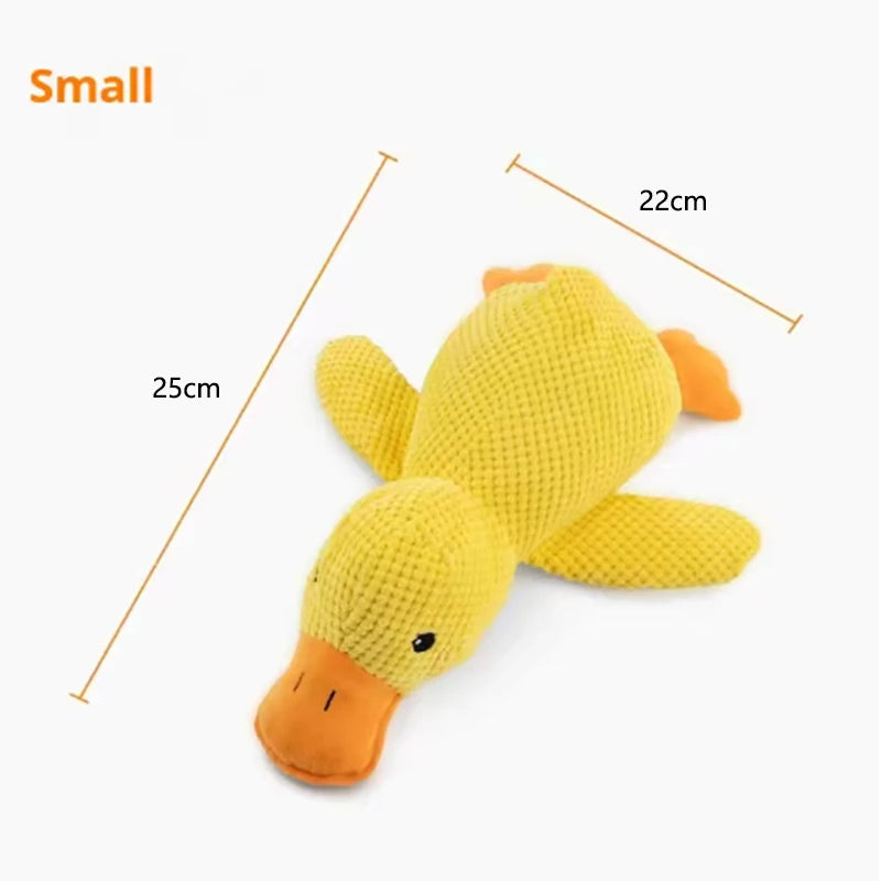 DuckieBuddy: Soft Plush Comfort Toy for Pets