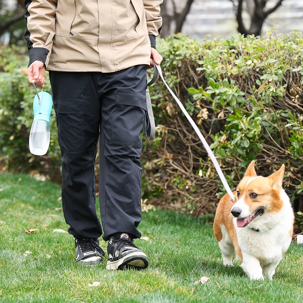 AquaTrek: Portable Pet Water Bottle & Dispenser