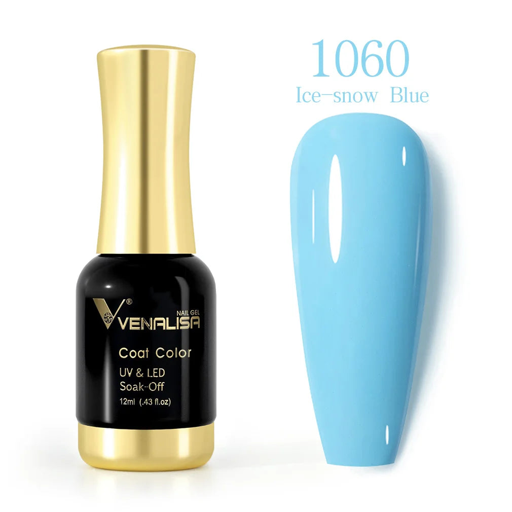 VENALISA Gel Nail Polish Set – 120 Colors UV/LED Soak Off 12ml