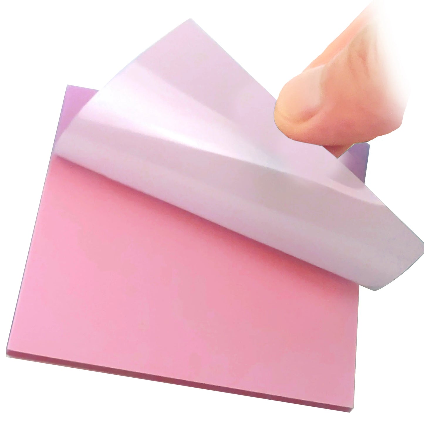 ClearNotes: 50-Sheet Transparent Waterproof Pads