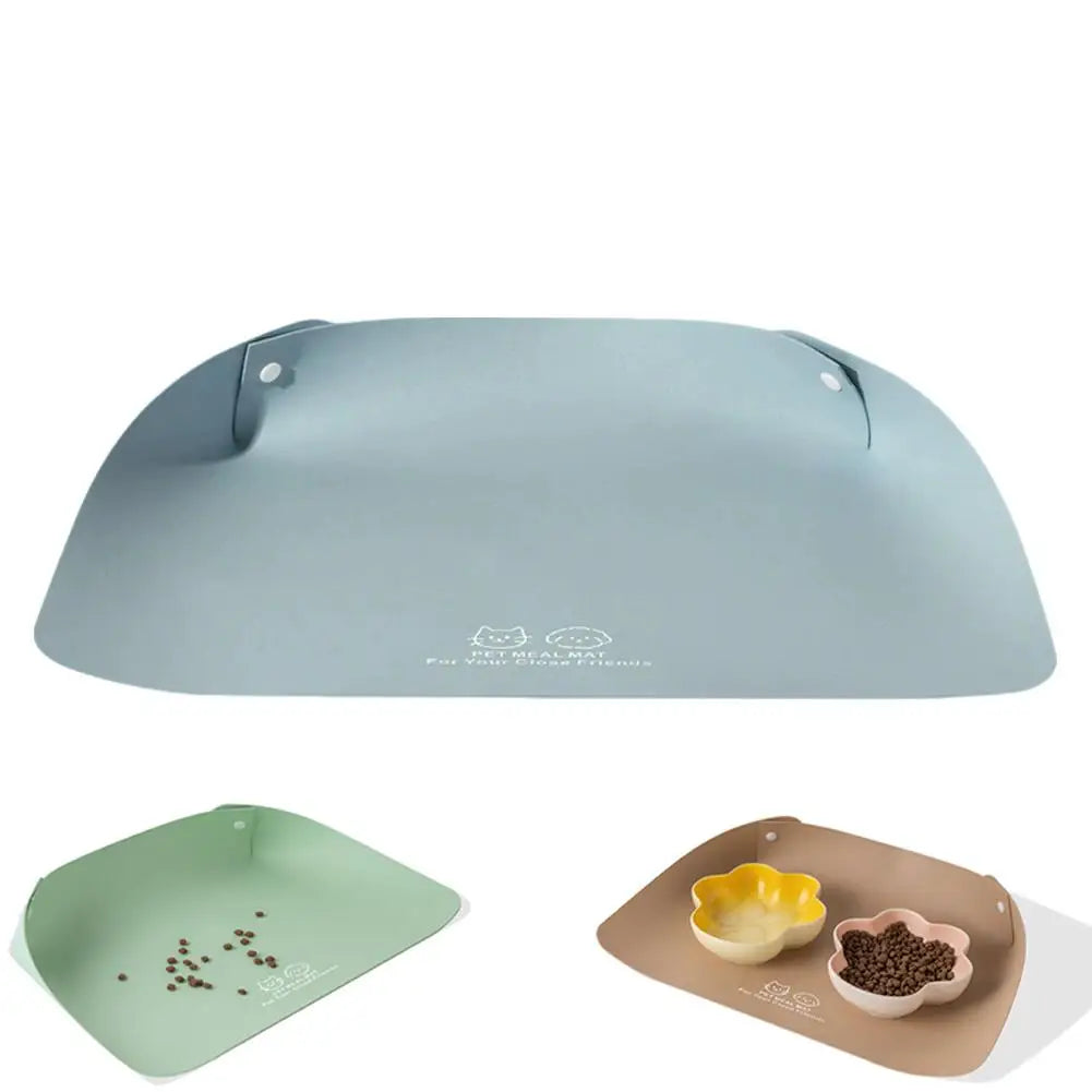 CleanFloor: Non-Slip Waterproof Pet Feeding Mat