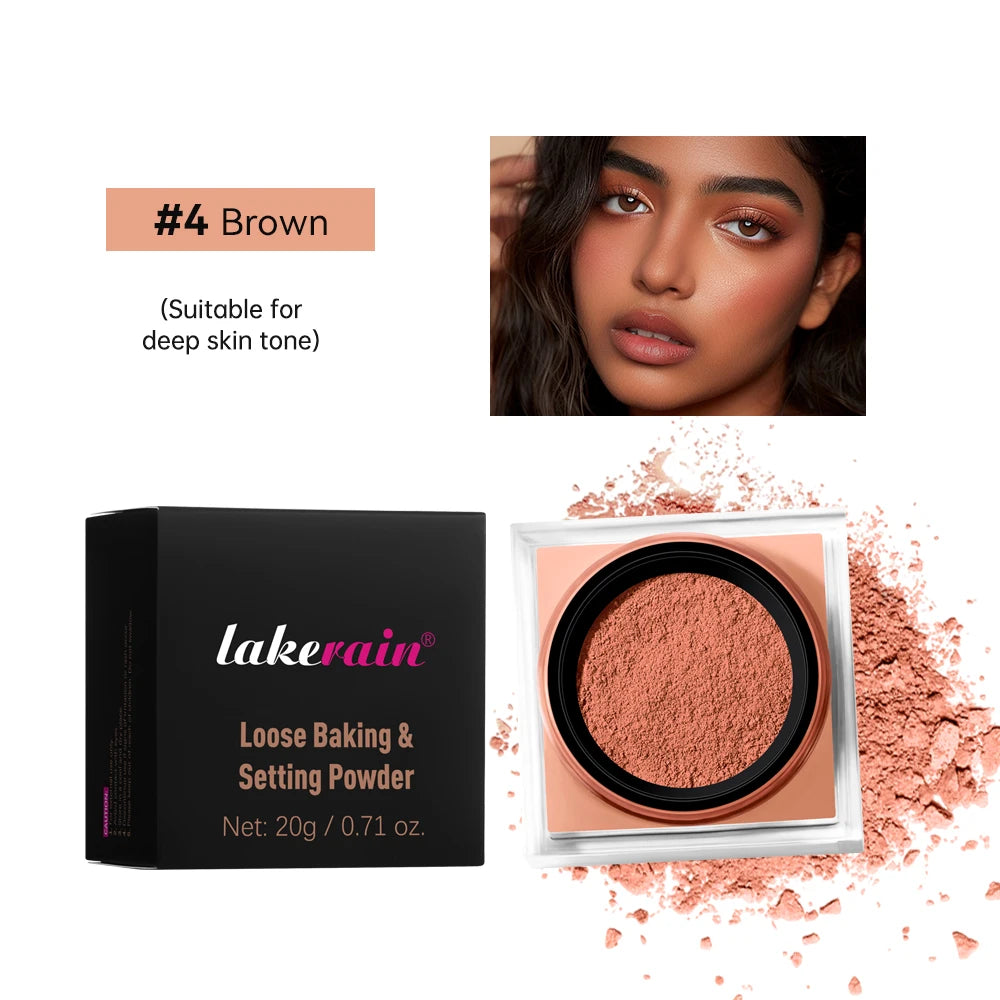 Lakerain Soft-Focus: Loose Setting Powder (4 Shades)