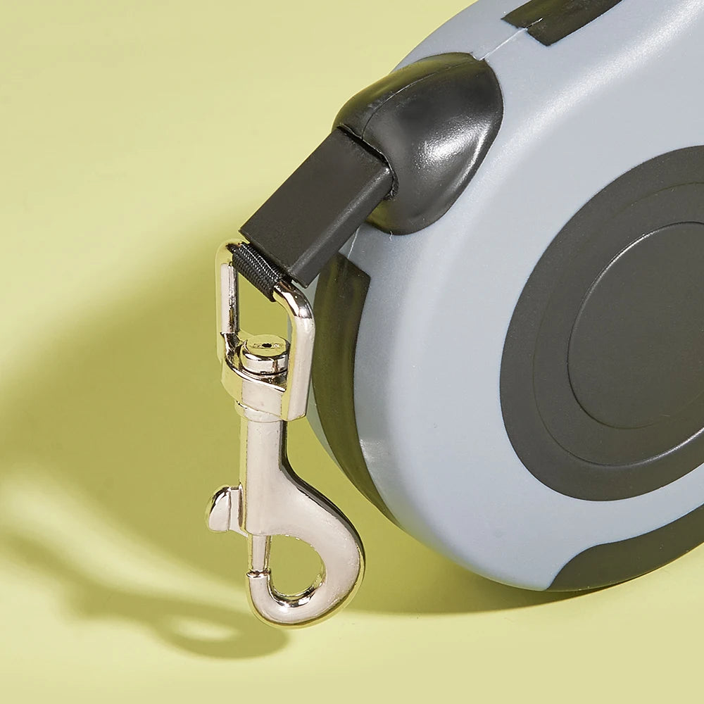 FlexiSafe: Heavy-Duty Retractable Dog Leash (3m / 5m)