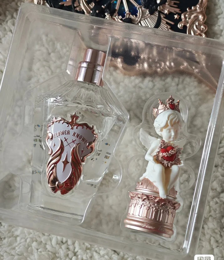 Flower Knows Strawberry Cupid Eau de Parfum – 50ml Floral Gourmand Fragrance for Women
