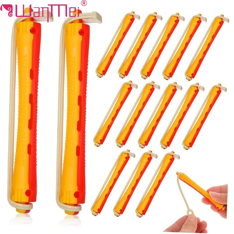 WANMEI Heatless Hair Curlers – Soft Flexi Rod Styling Set