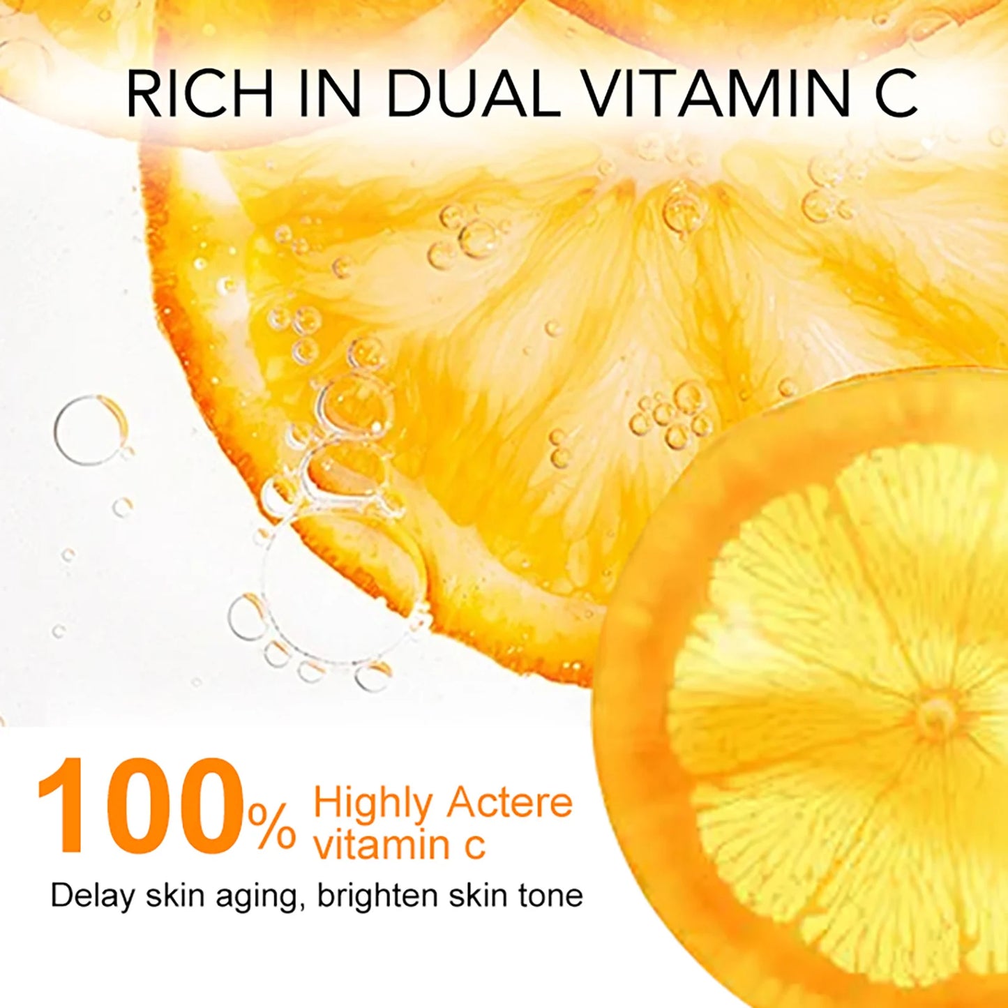 AILKE Vitamin C & E Brightening Face Serum – Hydrating Skin Care 100ml