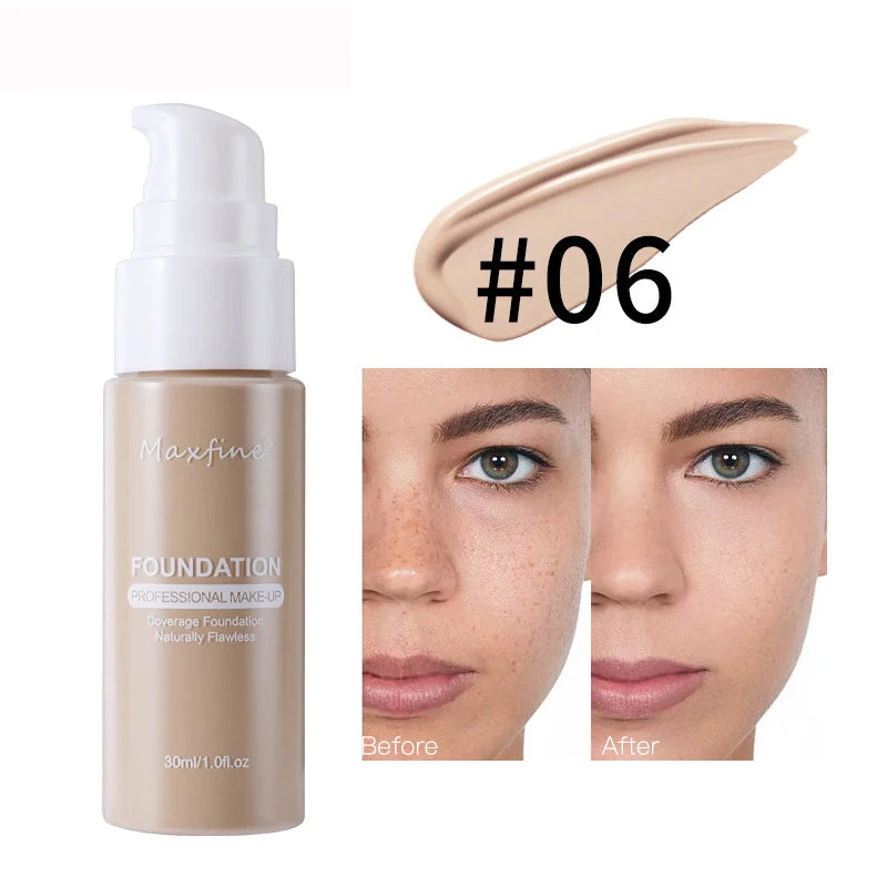 Liquid Foundation Concealer – Waterproof & Long Lasting