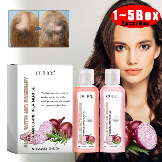 Biotin & Rosemary Shampoo and Conditioner Set – Paraben Free Hair Care