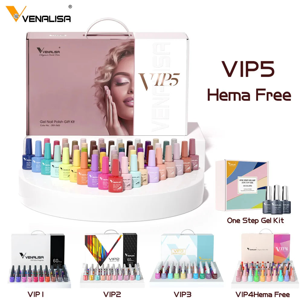 VIP5 HEMA-Free Gel Polish Master Collection