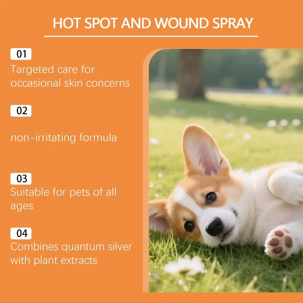 DermaRelief: Soothing Skin Repair Spray for Pets