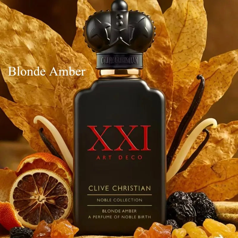 Clive Christian Blonde Amber Unisex Eau de Parfum – Amber Floral Woody Fragrance (50ml)