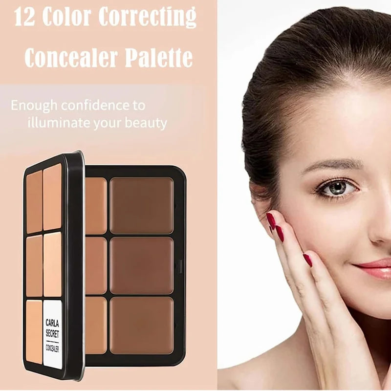 Pro-Finish: 12-Color Cream Concealer & Contouring Palette